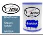 Preview: Alfa-Romeo, Azzurro Achille, AR405A: 500ml Lackdose, von ATW Autoteile West.